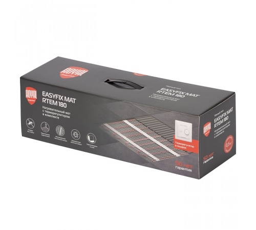 Комплект теплого пола Royal Thermo EasyFix Mat RTEM 2-180-1,5 с терморегулятором Basic