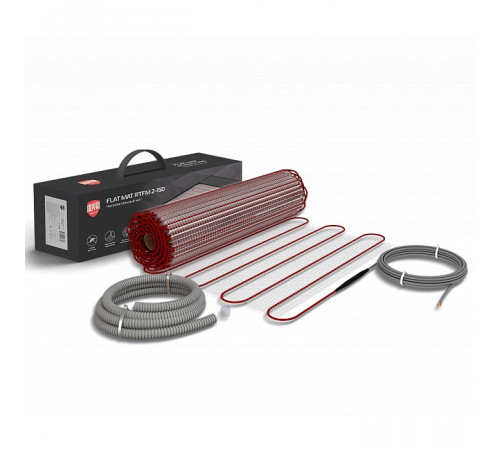 Мат нагревательный Royal Thermo Flat Mat RTFM 2-150-7 с терморегулятором RTS-16