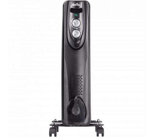 Масляный радиатор Ballu Classic black BOH/CL-07BRN 1500 (7 секций)