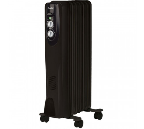 Масляный радиатор Ballu Classic black BOH/CL-07BRN 1500 (7 секций)