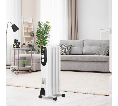 Масляный радиатор Ballu Classic BOH/CL-07WRN 1500 (7 секций)