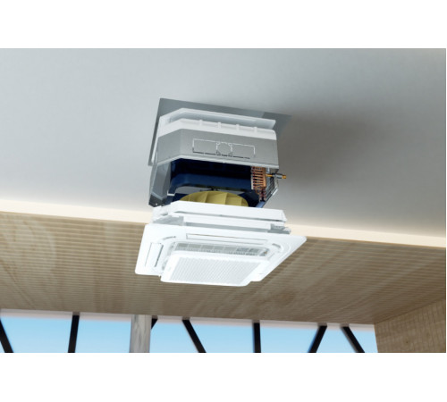 Сплит-система кассетного типа серии HEAVY CLASSIC 2022 AUC-24HR4SJA/AUC-950R/AUW-24H4SF (комплект)