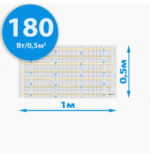 Секции тёплого пола РИМ GOLD mini - 180Вт/0,5м² на отрез