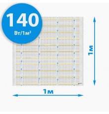 Секции тёплого пола РИМ LIGHT - 140Вт/1м² на отрез