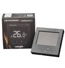 Терморегулятор электронный Теплолюкс Pontus Space WiFi черный