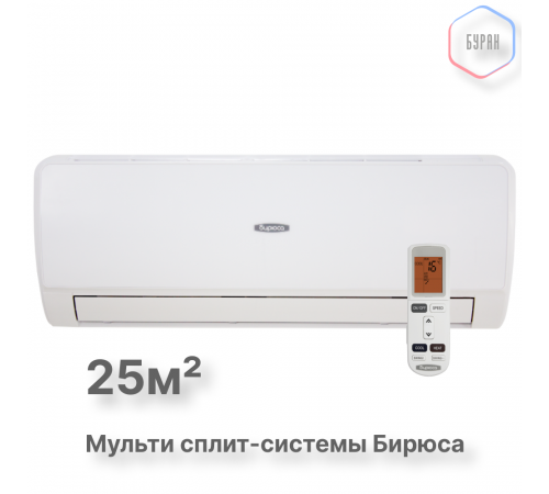 Внутренний блок мульти сплит-системы Бирюса BMWM-H09/4R3