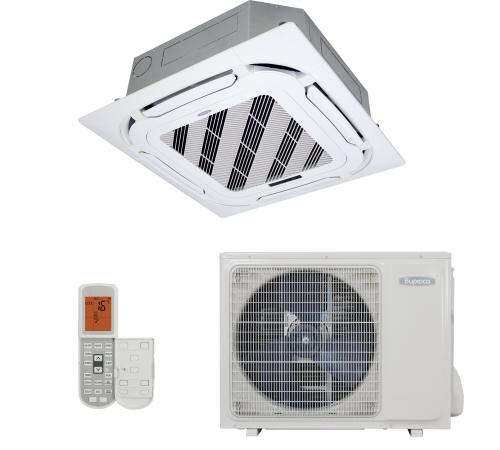 Инверторный кассетный кондиционер Бирюса BLCA-H18/4DR3