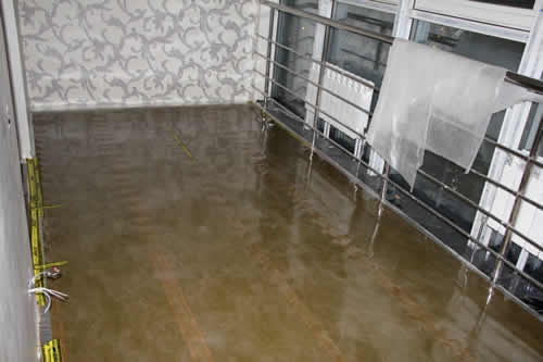 Теплые полы в спорзале Теплые полы в спорзале