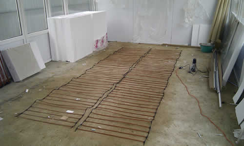 Отопление торгового павильона Отопление торгового павильона