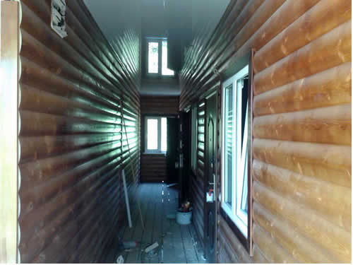 отделка гостиницы / Абхазия